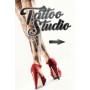 Tattoo Studio Swinger Pavement Sign